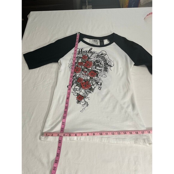 Women's Harley-Davidson Jersey T-Shirt - Picture 3 of 6